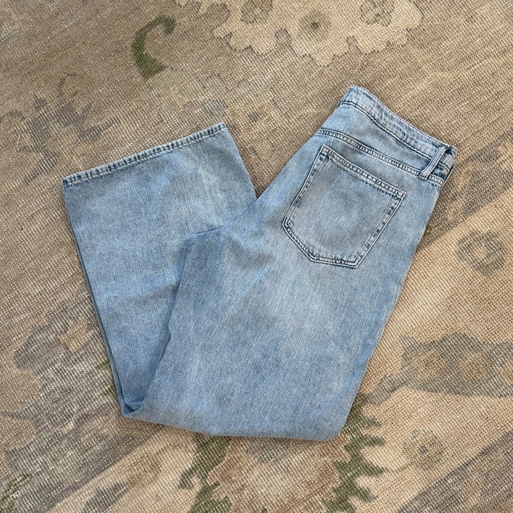 Gap Factory High Rise Wide Leg Jeans